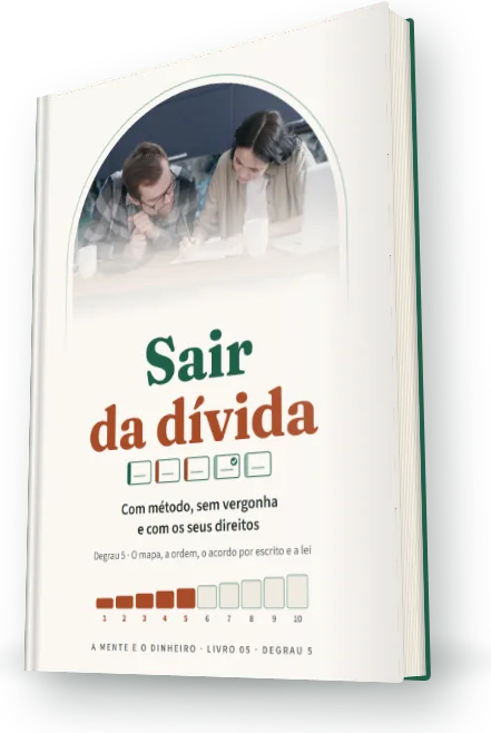 Capa do livro Sair da Dívida em 3D