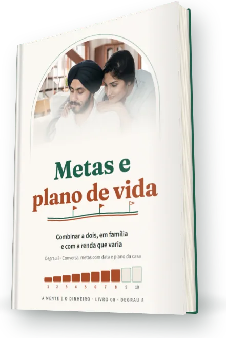 Capa do livro Metas e Plano de Vida em 3D