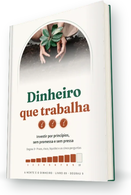 Capa do livro Dinheiro Que Trabalha em 3D