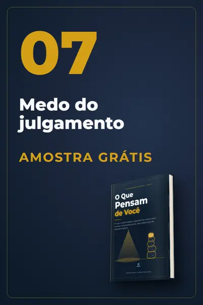 Amostra grátis do Livro 07, O Que Pensam de Você