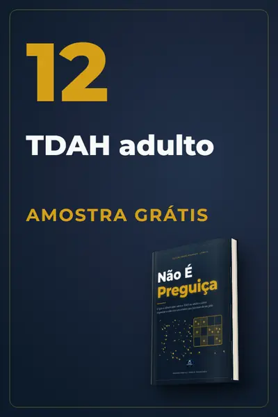 Amostra grátis do Livro 12, Não É Preguiça