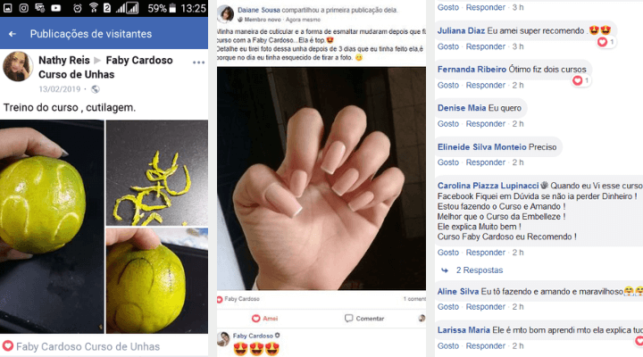 Curso de Cutilagem para Manicures com Faby Cardoso - Especialização