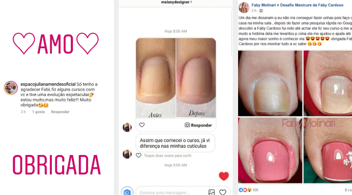 Curso de Cutilagem para Manicures com Faby Cardoso - Especialização